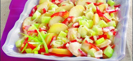 Salade de pommes de terre et poivrons