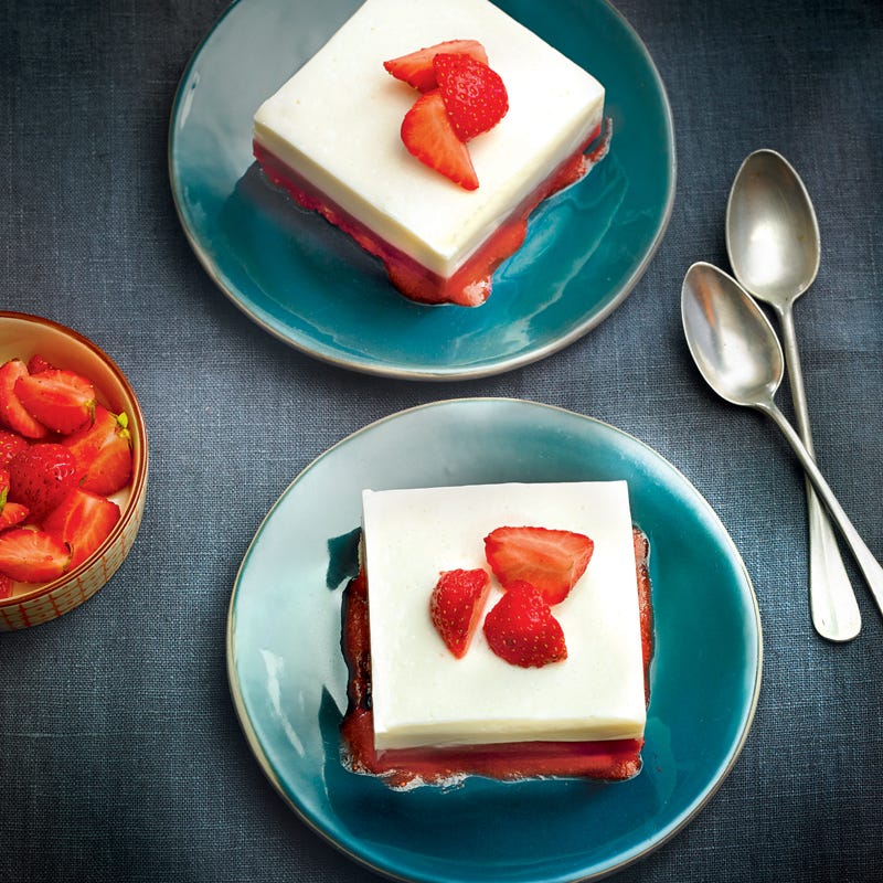 Cheesecake fraises framboises