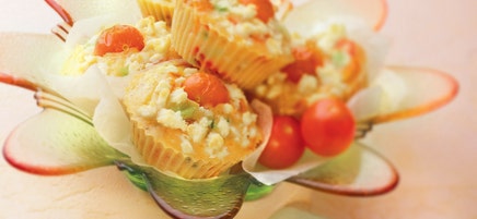 Muffins tomates cerise et feta