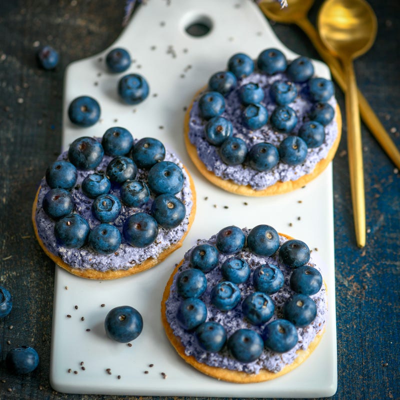 Tartelettes myrtilles-ricotta