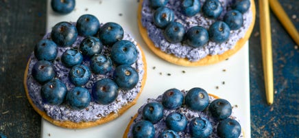Tartelettes myrtilles-ricotta