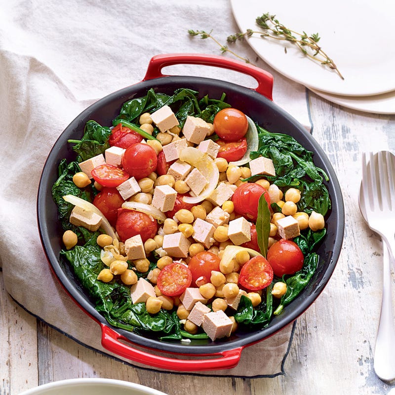 Photo de/du Mijotée de pois chiche aux épinards par WW