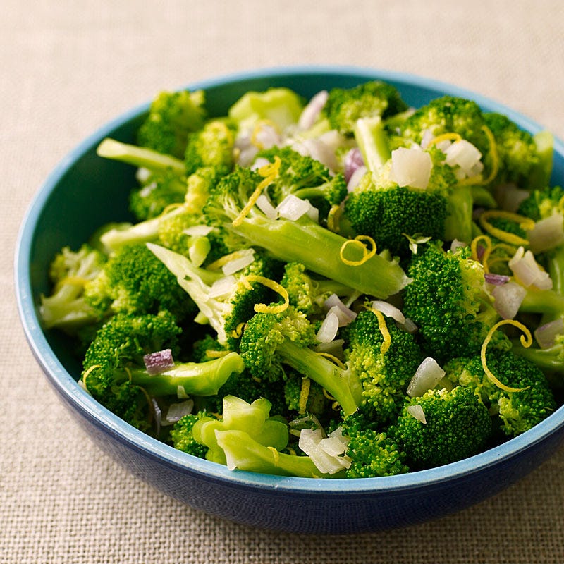 Photo de/du Brocoli aux échalotes et au citron par WW