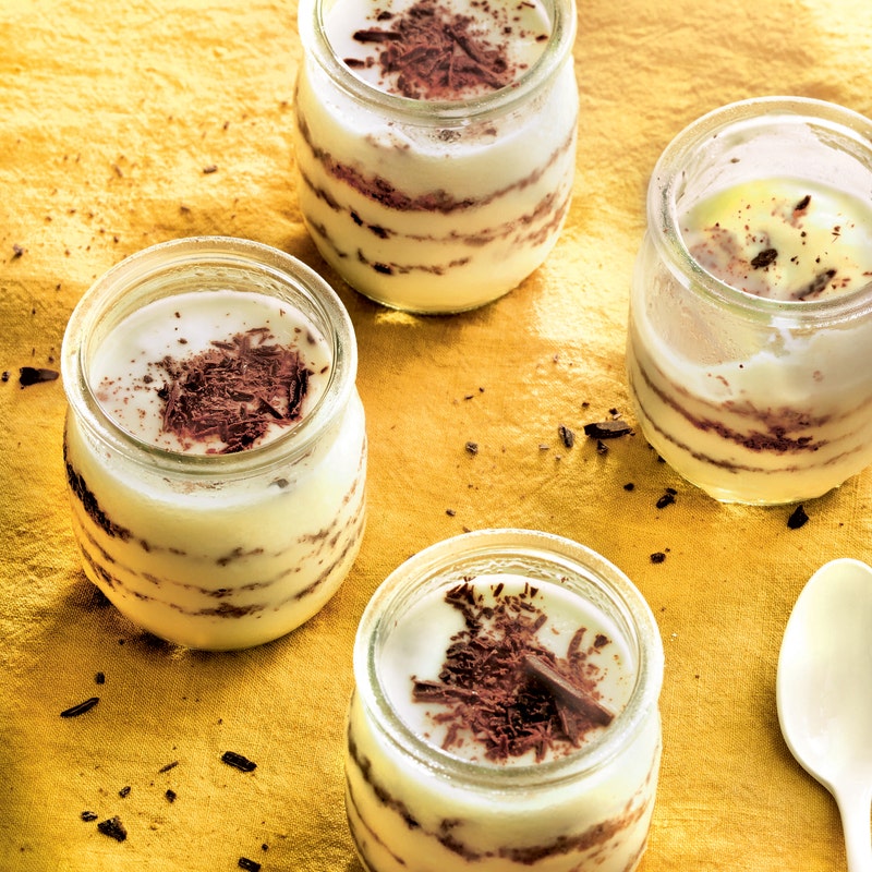 Yaourt glace stracciatella