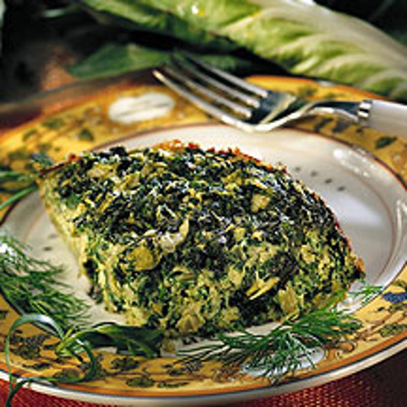 Photo de/du Flan aux herbes par WW