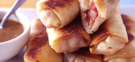 Roulé de croque-monsieur