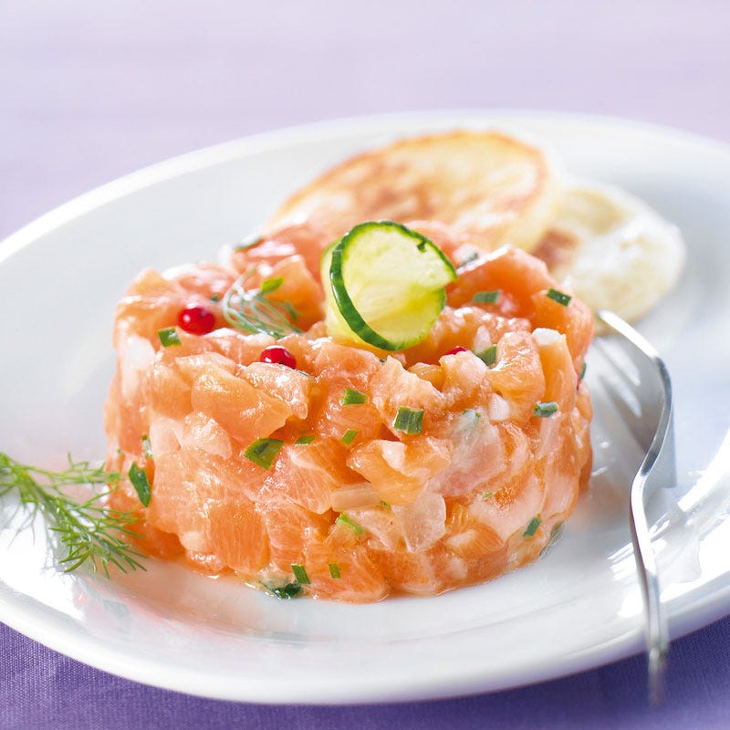 Photo de/du Tartare de saumon par WW