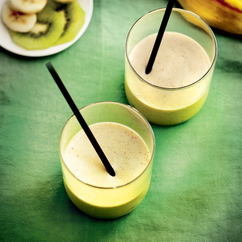 Milk-shake banane et kiwi