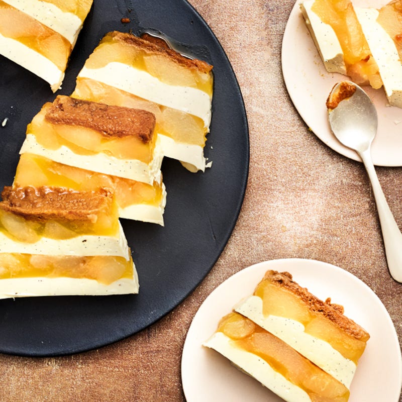 Photo de/du Marbré de poires au mascarpone et aux spéculoos par WW