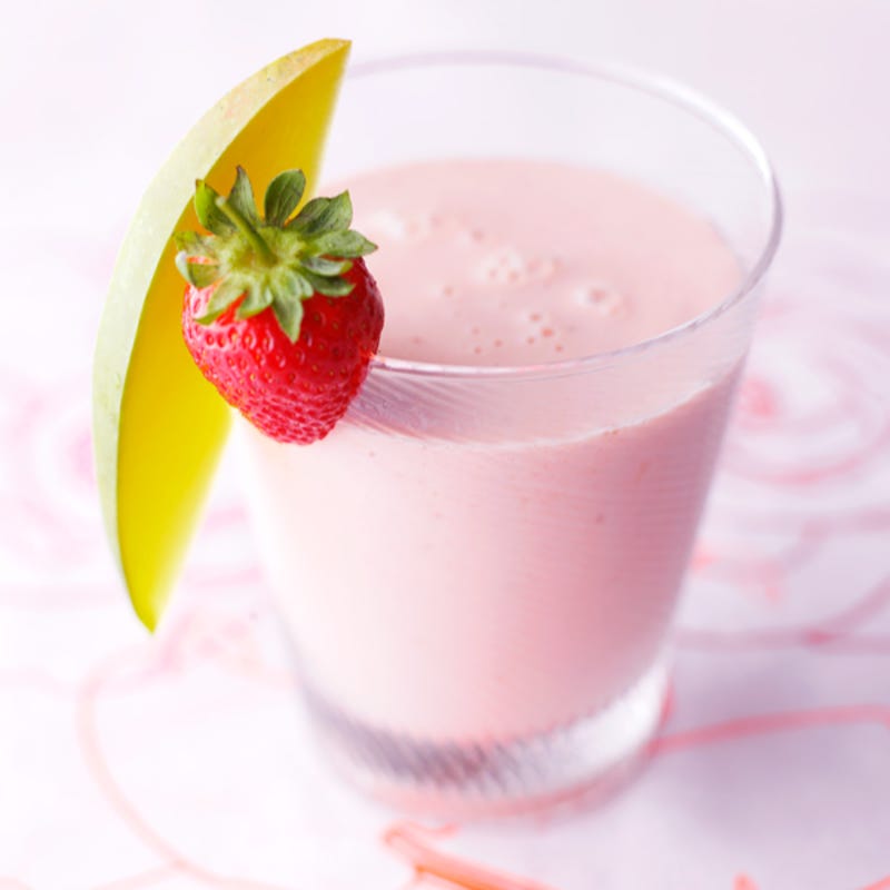 Photo de/du Frappé à la fraise et à la mangue par WW
