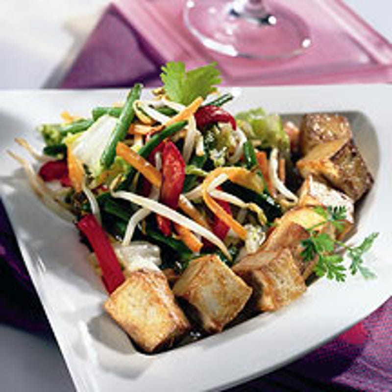 Photo de/du Poêlée de légumes au tofu par WW