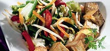 Poêlée de légumes au tofu