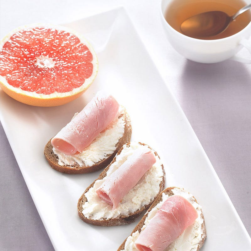 Fromage frais sur tartine