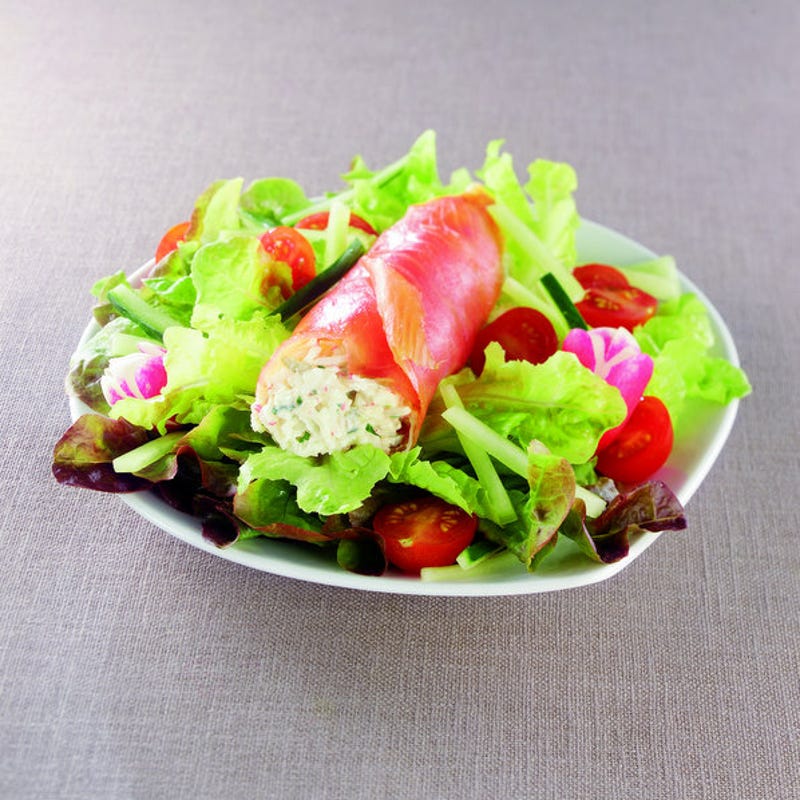 Photo de/du Rouli roulo de saumon par WW