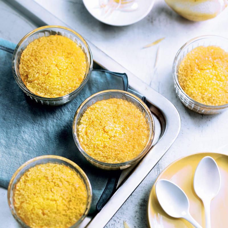 Gâteau léger de semoule au citron