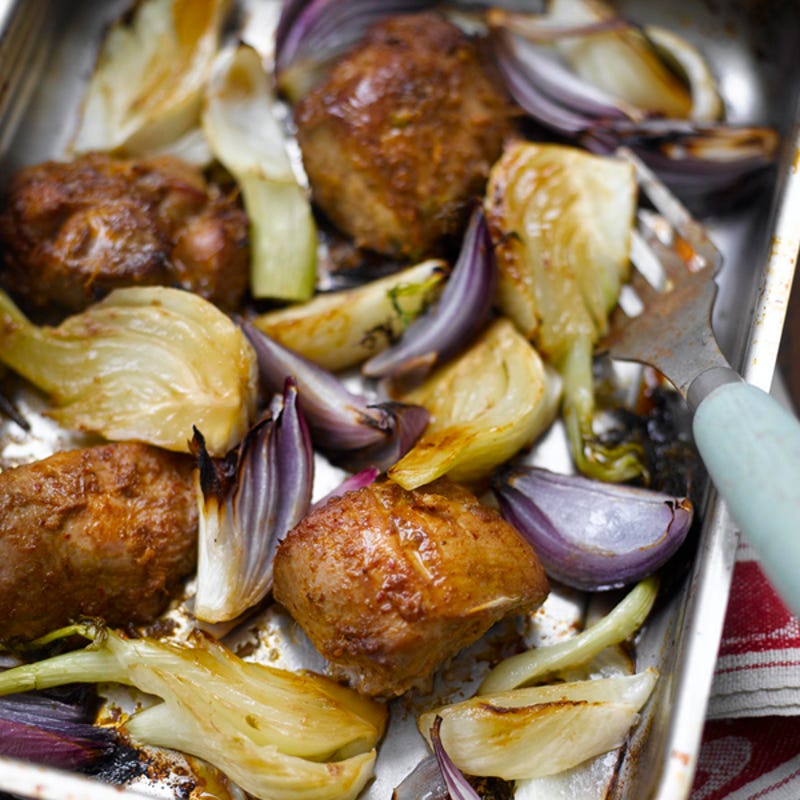Photo de/du Filet de porc rôti au fenouil par WW