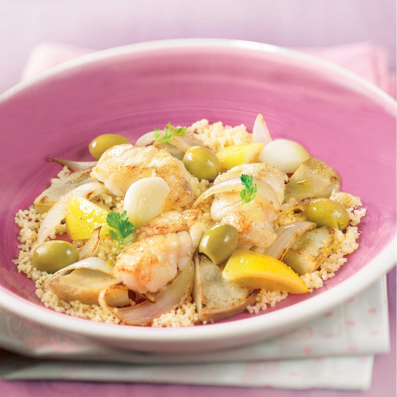 Photo de/du Tajine de lotte au citron confit par WW