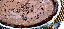 La tarte tout chocolat