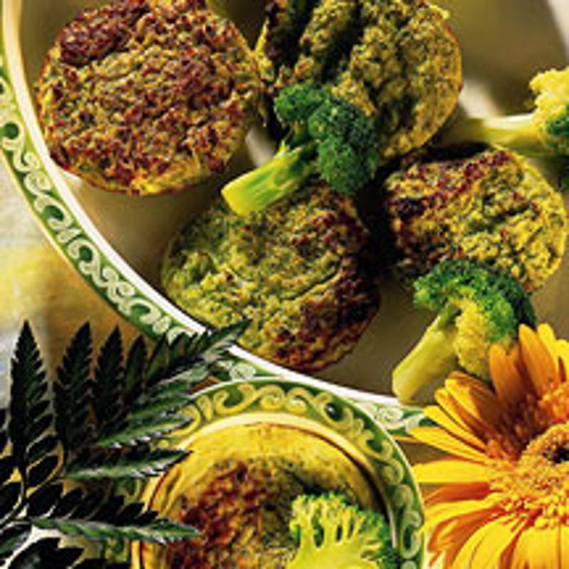 Photo de/du Petits flans de brocolis par WW