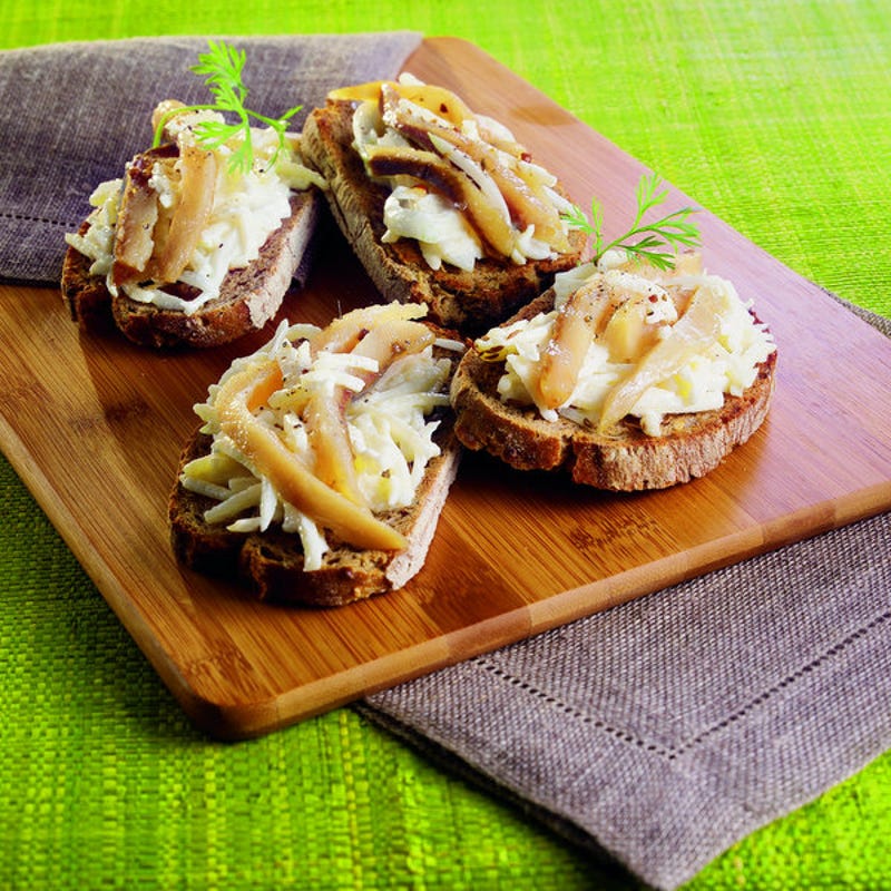 Photo de/du Toasts de hareng aux pommes par WW