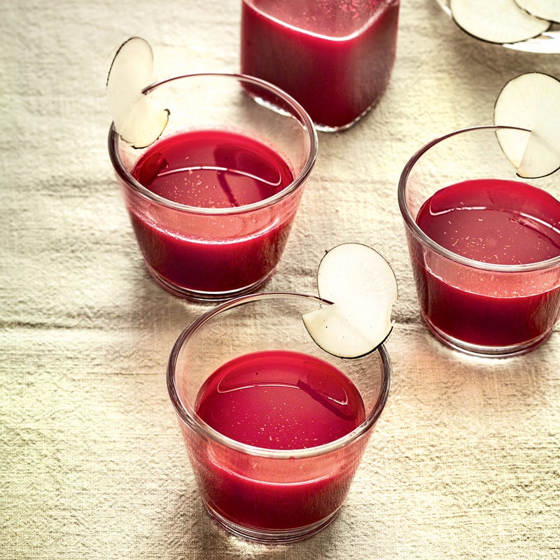 Gaspacho épicé aux betteraves