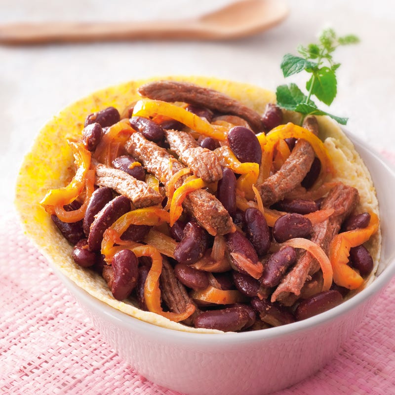 Photo de/du Poêlée de boeuf façon tex-mex par WW