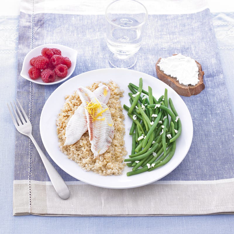 Photo de/du Filet de sole au quinoa par WW