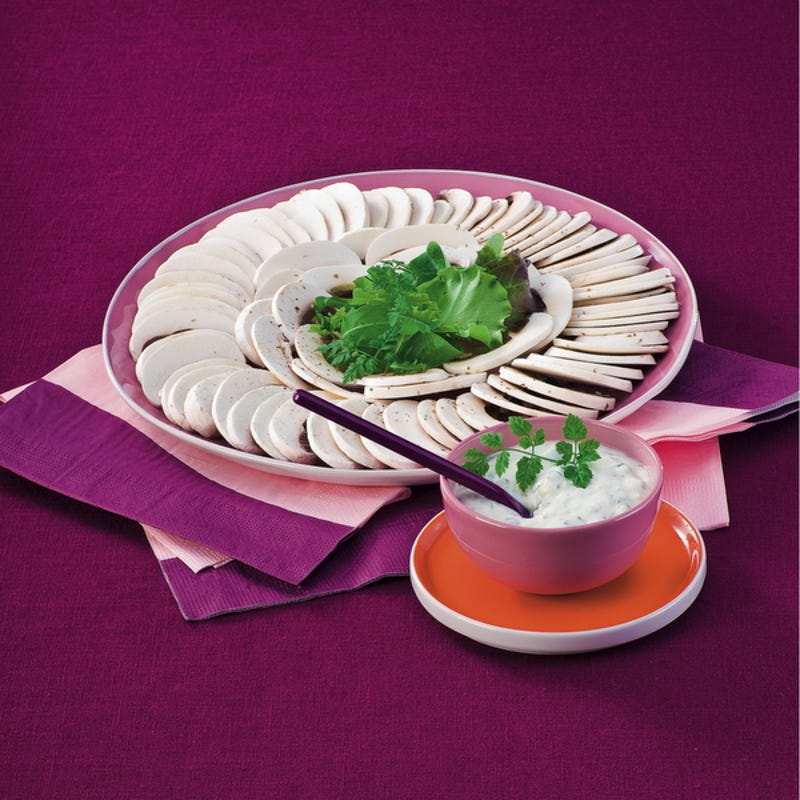 Photo de/du Émincé de champignons au vert par WW