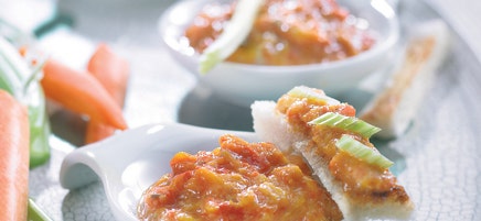 Dip d'anchoïade aux poivrons