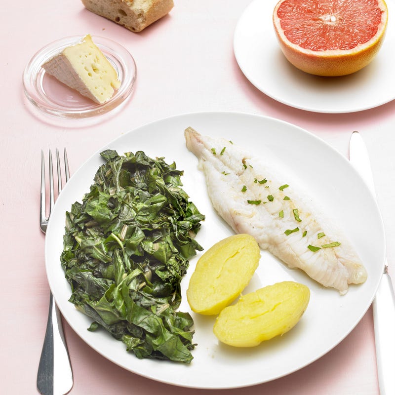 Photo de/du Eglefin et poêlée de blettes par WW