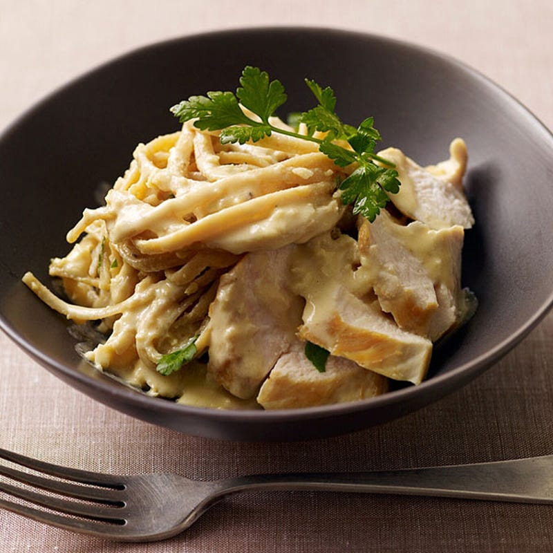 Photo de/du Fettuccine Alfredo au poulet par WW