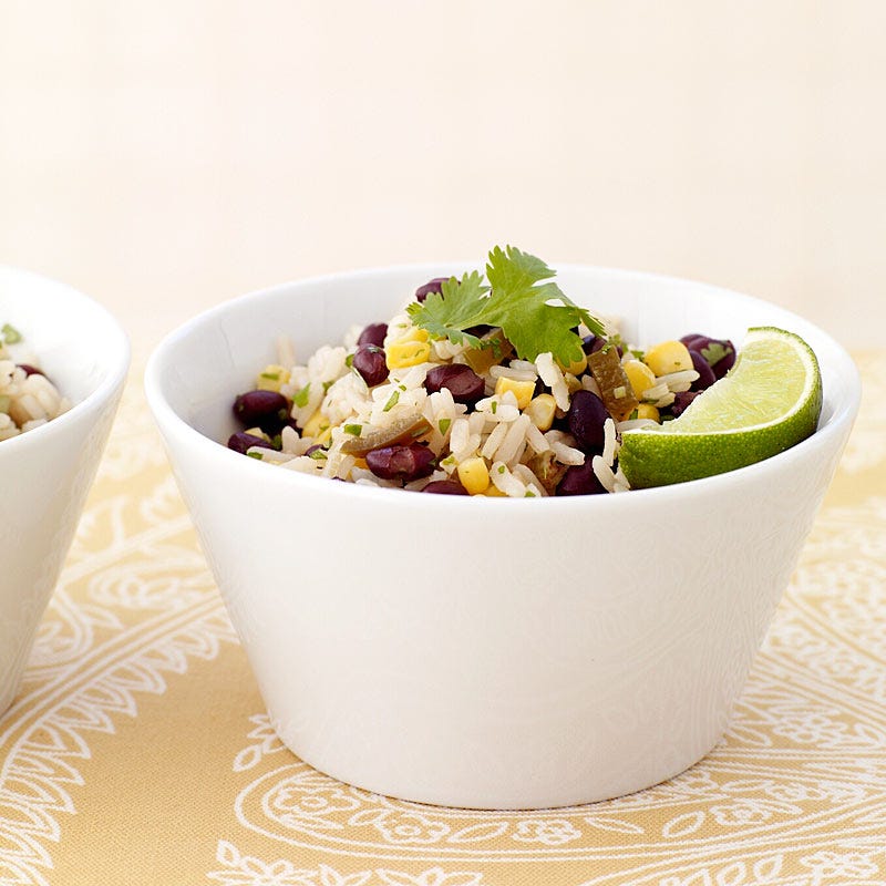 Photo de/du Salade de riz complet à la mexicaine par WW