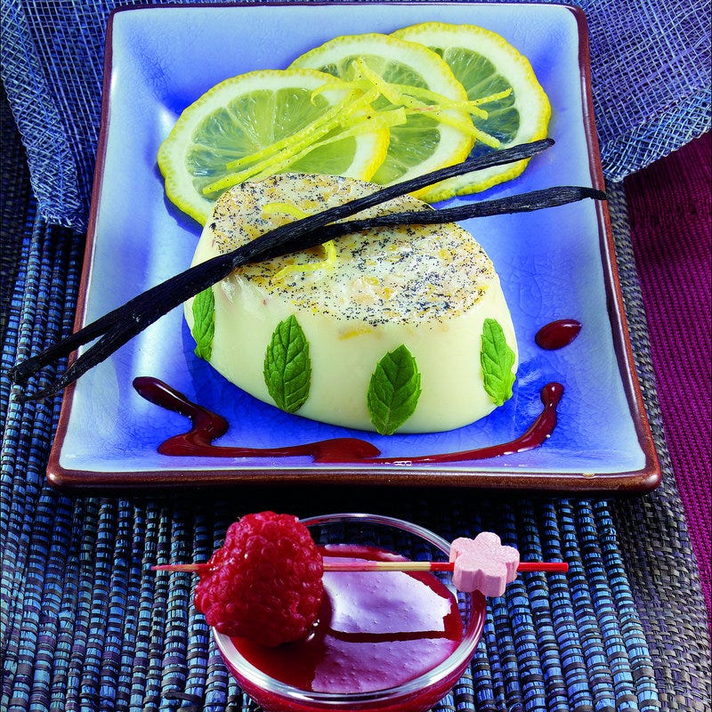 Photo de/du Panacotta au citron par WW