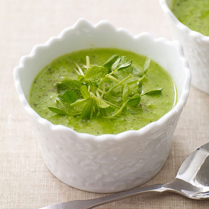 Photo de/du Soupe de pois à la menthe par WW