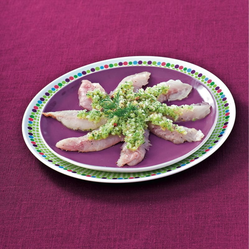 Photo de/du Carpaccio de rascasse et fenouil par WW