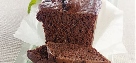 Cake au chocolat noir