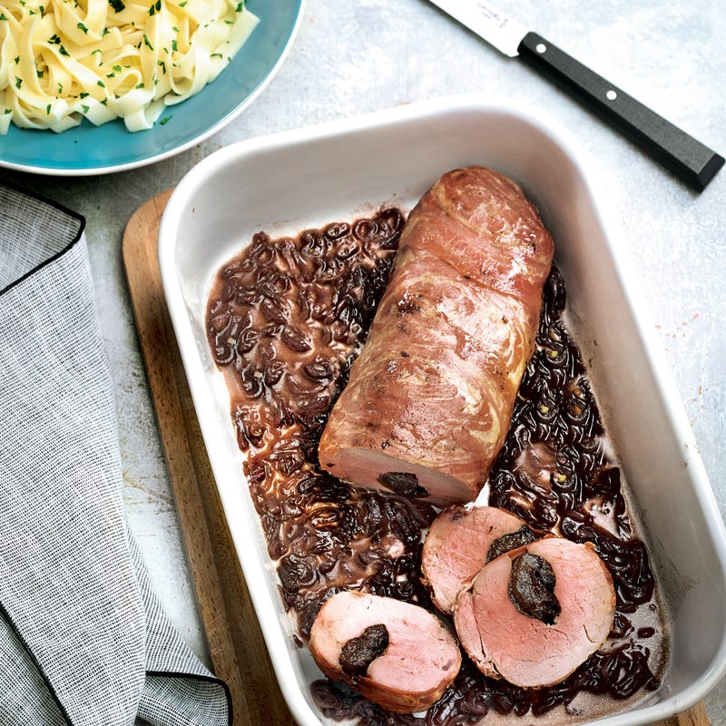 Filet de porc farci aux pruneaux
