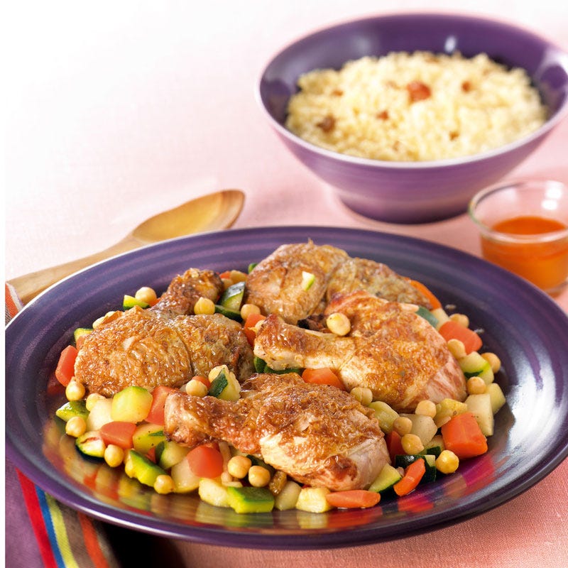 Photo de/du Couscous de poulet par WW