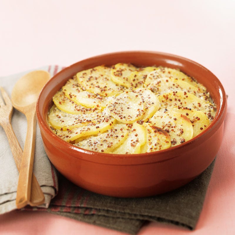 Photo de/du Gratin de pommes de terre à la moutarde par WW