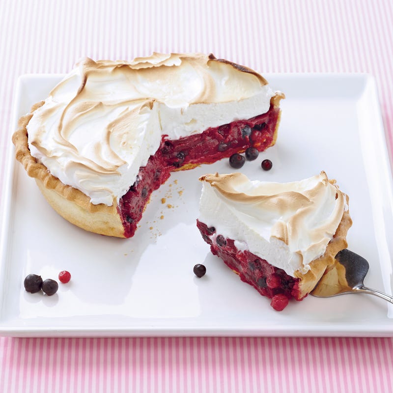 Photo de/du Tarte aux fruits rouges meringuée par WW