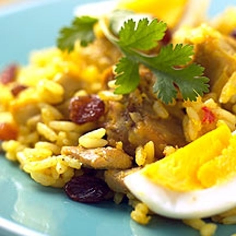 Photo de/du Poulet façon biryani par WW