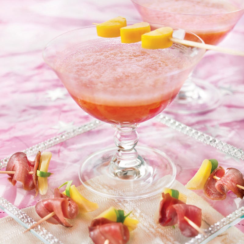 Photo de/du Cocktail 4 saisons, magret fumé et artichaut par WW