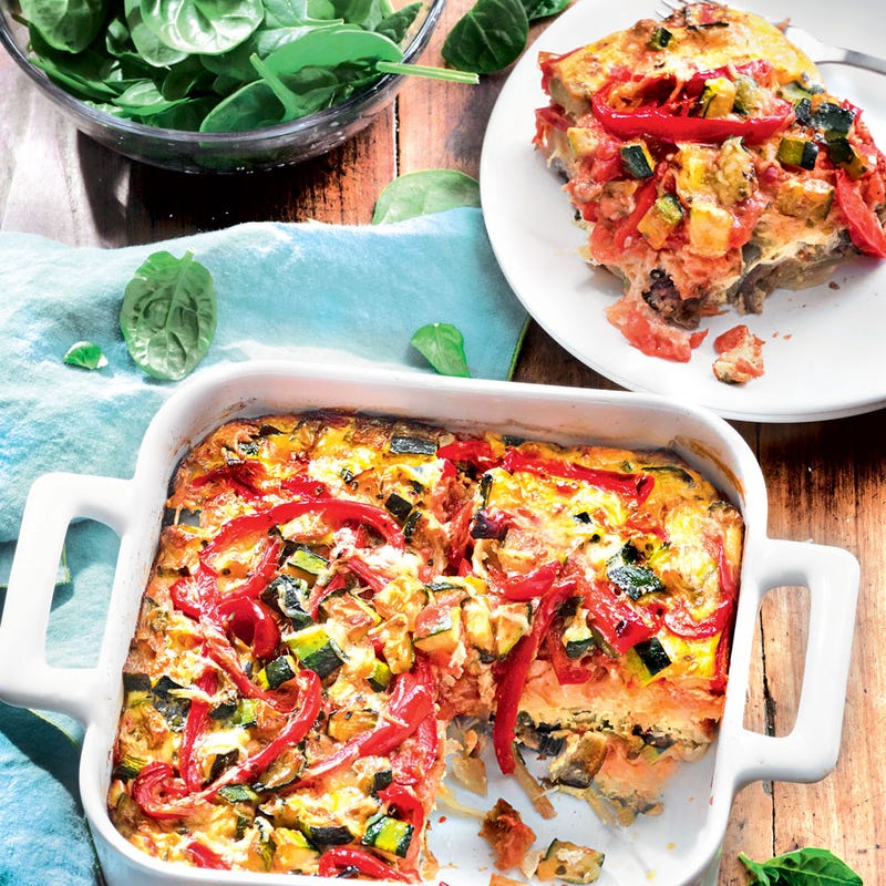 Photo de/du Strata aux légumes à ratatouille par WW