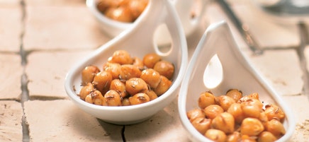 Pois chiches croquants aux épices