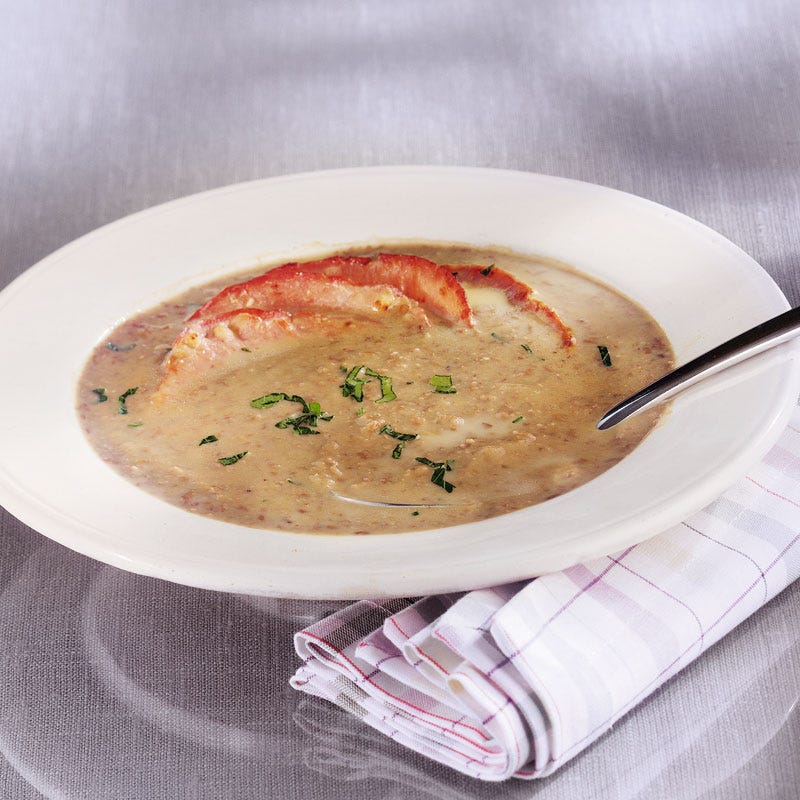 Photo de/du Crème de lentilles au bacon par WW