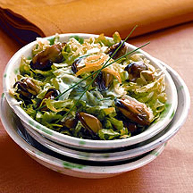 Photo de/du Salade de moules à la ciboulette par WW