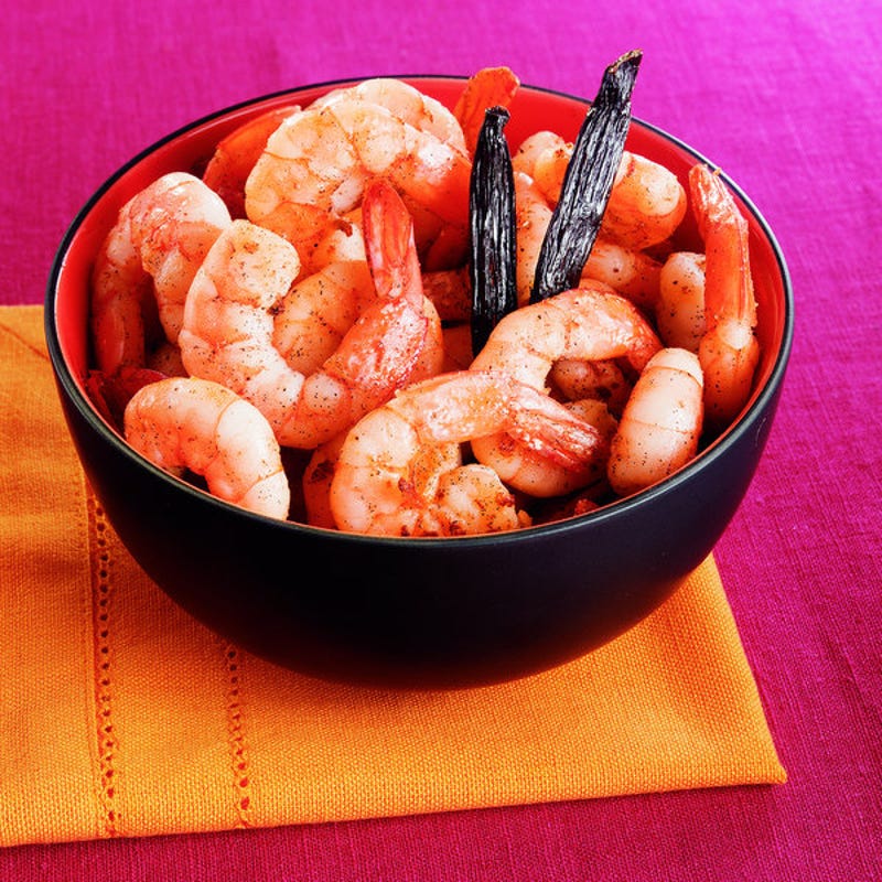 Photo de/du Sauté de crevettes à la vanille par WW