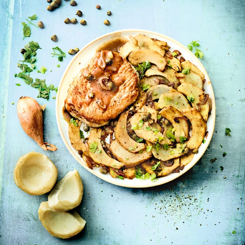 Photo de/du Tournedos de dinde aux câpres par WW