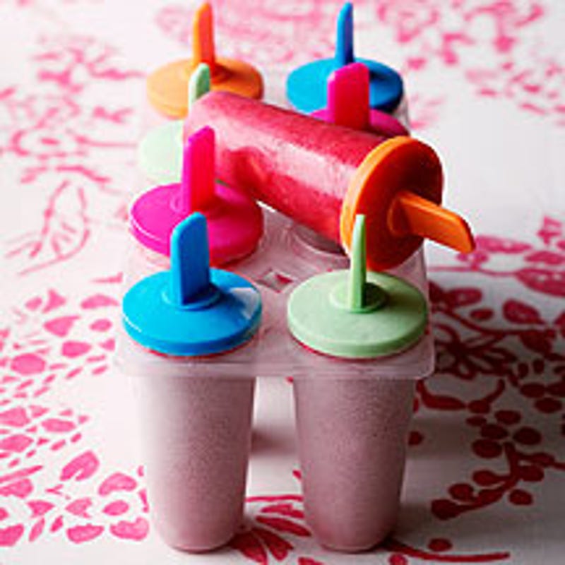 Photo de/du Glace au yaourt, nectarine et framboises par WW