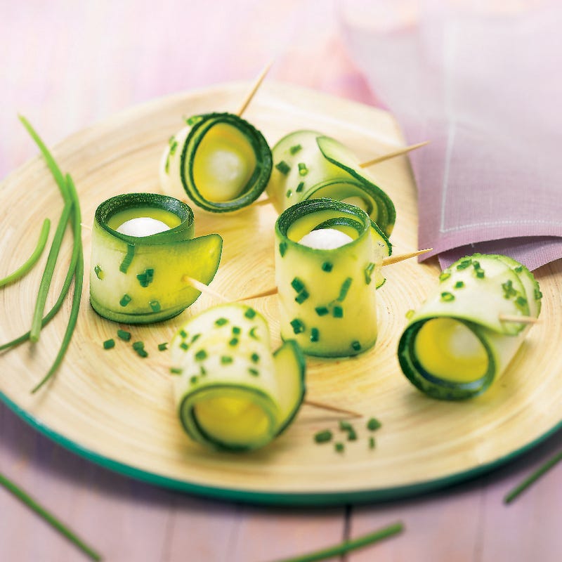 Photo de/du Roulés de courgette à la mozzarella par WW